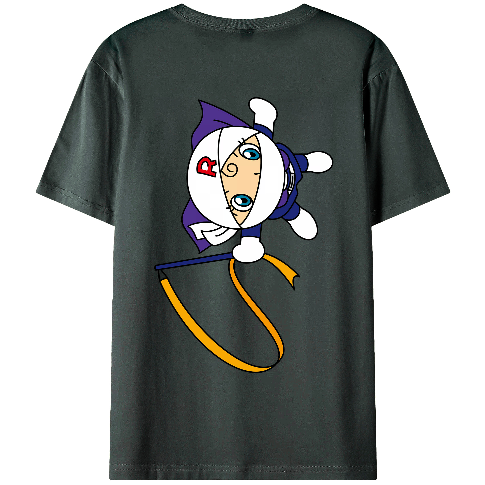 （画像用） アンパンマン Anpanman 綿100％ メンズ半袖Tシャツ（バックプリント） 通気性